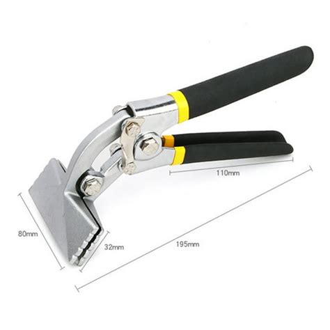 tool used to bend large sections of sheet metal|sheet metal hand crimping tool.